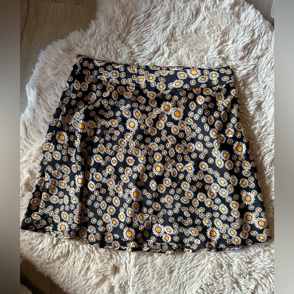 Free people silk skirt 28inch waistband